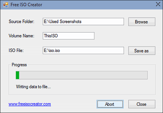 Iso image creator software for windows 8